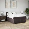 Box spring postel s matrací 140x200 cm textil [3285909] (Barva Krémová)