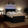 Box spring postel s matrací 160x200 cm samet [3294689] (Barva Tmavě šedá)