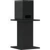 Stojany na reproduktory 2 ks 30x30x40 cm kompozit [852646] (Barva Černá)