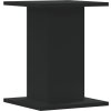 Stojany na reproduktory 2 ks 30x30x40 cm kompozit [852646] (Barva Černá)