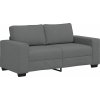 Pohovka pro 2 osoby 180x77x82 cm látka [4105177] (Barva Tmavě šedá)