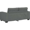 Pohovka pro 2 osoby 180x77x82 cm látka [4105177] (Barva Tmavě šedá)