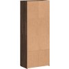 Kartotéka 60 x 32 x 153 cm kompozitní dřevo [3276649] (Barva Šedá sonoma)