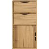 Boční skříňka se zásuvkami "ODDA" Borovicový masiv [4103597] (Barva Přírodní)