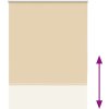Roleta zatemňovací 95x210 cm šířka látky 90,7 cm polyester [4011699] (Barva Tlumeně bílá)