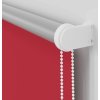 Roleta zatemňovací šířka látky 121,6 cm polyester [4011757] (Barva Červená)