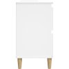 Skříňka pod umyvadlo 80x33x60 cm kompozitní dřevo [821268] (Barva Bílá)