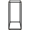 Konzolový stolek 60 x 35 x 75 cm tvrzené sklo [322805] (Barva Bílá)