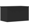 Úložný box 60 x 35 x 35 cm kompozitní dřevo [840675] (Barva Černá)