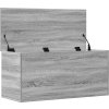Úložný regál 100 x 42 x 46 cm kompozitní dřevo [840663] (Barva Betonová šedá)