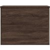 Úložný box 60 x 42 x 46 cm kompozitní dřevo [840659] (Barva Hnědý dub)