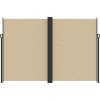 Zatahovací boční markýza 220 x 600 cm [4004670] (Barva Krémová)