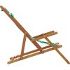 Skládací plážová křesla 2 ks textil a masivní dřevo [3214489] (Barva Vzor listí)