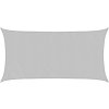 Stínící plachta oxfordská látka obdélníková 2,5 x 5 m [4000544] (Barva Světle šedá)