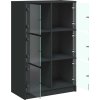 Highboard s dvířky 68x37x109 cm kompozitní dřevo [3295855] (Barva Šedá sonoma)
