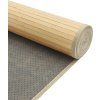 Koberec obdélníkový 60 x 500 cm bambus [376853] (Barva Přírodní)