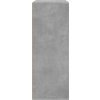 Příborníky 2 ks 60 x 31 x 84 cm kompozitní dřevo [3276570] (Barva Betonová šedá)