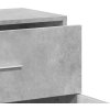 Příborníky 2 ks 60 x 31 x 70 cm kompozitní dřevo [3276549] (Barva Betonová šedá)