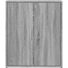 Příborník 60 x 31 x 70 cm kompozitní dřevo [840462] (Barva Šedá sonoma)