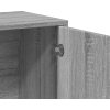 Příborník 60 x 31 x 70 cm kompozitní dřevo [840462] (Barva Šedá sonoma)