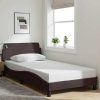 Rám postele Dover 100 x 200 cm textil [373129] (Barva Taupe)