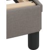 Rám postele Dover 140 x 200 cm textil [373189] (Barva Taupe)