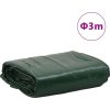 Plachta Ø 3 m 650 g/m² [156216] (Barva Zelená)