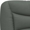 Polštář na čelo postele Hvar 120 cm textil [374562] (Barva Tmavě šedá)