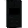 Skříň highboard kompozit [3185389] (Barva Šedá sonoma)