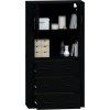 Skříň highboard kompozit [3185389] (Barva Šedá sonoma)