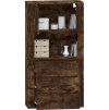 Skříň highboard kompozit [3185389] (Barva Šedá sonoma)