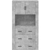 Skříň highboard kompozit [3185389] (Barva Šedá sonoma)
