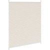 Plisované žaluzie / rolety Plisse 100 x 125 cm - [240642] (Barva Krémová)