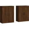 Nástěnné skříňky 2 ks kompozitní dřevo [3198044] (Barva dub sonoma)