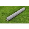 Pletivo ke kurníku ocel PVC vrstva 25 x 1 m [140423] (Barva Stříbrná)