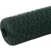 Pletivo ke kurníku ocel PVC vrstva 25 x 1,2 m [143266] (Barva Zelená)