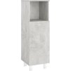 Koupelnová skříňka 30 x 30 x 95 cm kompozitní dřevo [802619] (Barva Betonová šedá)