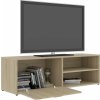 TV skříňka 120 x 34 x 37 cm kompozitní dřevo [801155] (Barva dub sonoma)