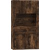 Skříň highboard kompozit [3185372] (Barva Kouřový dub)