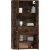 Skříň highboard kompozit [3185372] (Barva Kouřový dub)