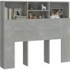 Čelo postele s úložným prostorem 120x19x103,5 cm [817247] (Barva Šedá sonoma)