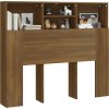 Čelo postele s úložným prostorem 120x19x103,5 cm [817247] (Barva Šedá sonoma)
