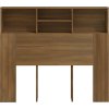Čelo postele s úložným prostorem 120x19x103,5 cm [817247] (Barva Šedá sonoma)