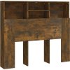 Čelo postele s úložným prostorem 120x19x103,5 cm [817247] (Barva Šedá sonoma)