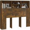 Čelo postele s úložným prostorem 120x19x103,5 cm [817247] (Barva Šedá sonoma)