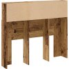 Čelo postele s úložným prostorem 120x19x103,5 cm [817247] (Barva Šedá sonoma)
