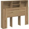 Čelo postele s úložným prostorem 120x19x103,5 cm [817247] (Barva Šedá sonoma)