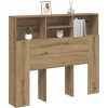 Čelo postele s úložným prostorem 120x19x103,5 cm [817247] (Barva Šedá sonoma)