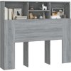 Čelo postele s úložným prostorem 120x19x103,5 cm [817247] (Barva Šedá sonoma)