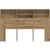Čelo postele s úložným prostorem 160x19x103,5 cm [811871] (Barva Bílá)